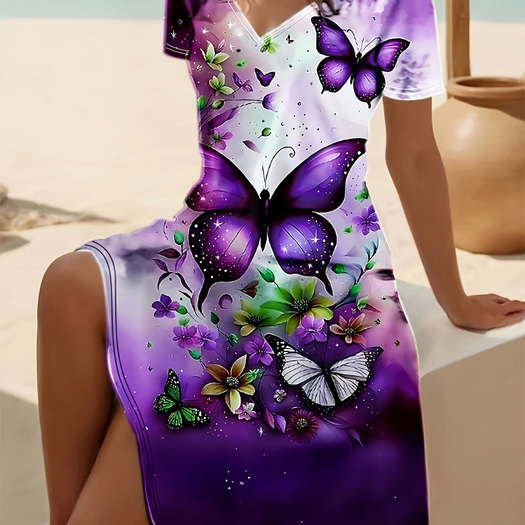 Aria | Flowy Summer Midi Dress