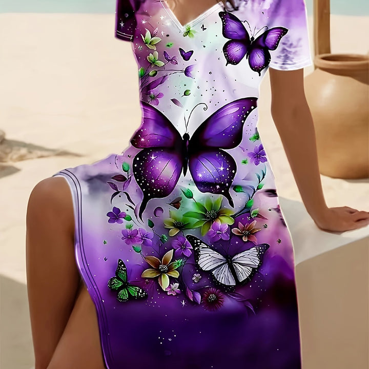 Aria | Flowy Summer Midi Dress