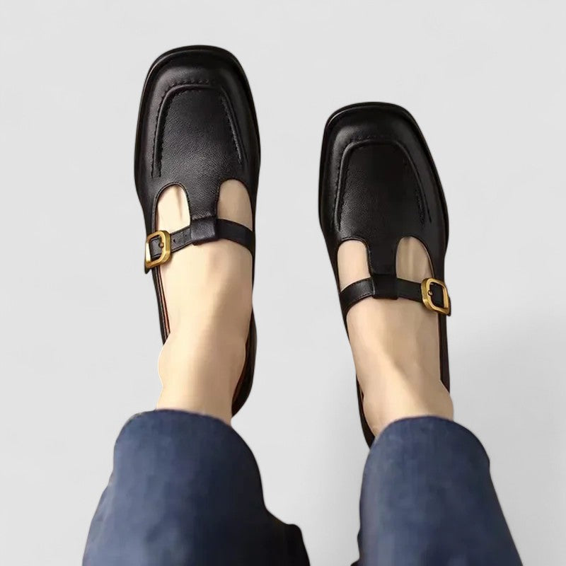Donna - Orthopedic T-Strap Mary Jane Shoes