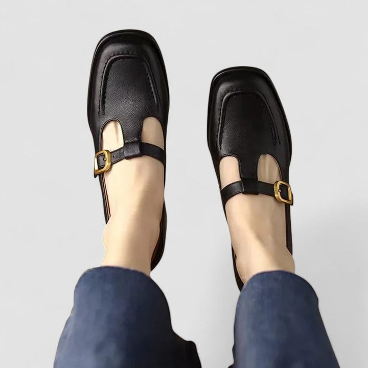 Donna - Orthopedic T-Strap Mary Jane Shoes