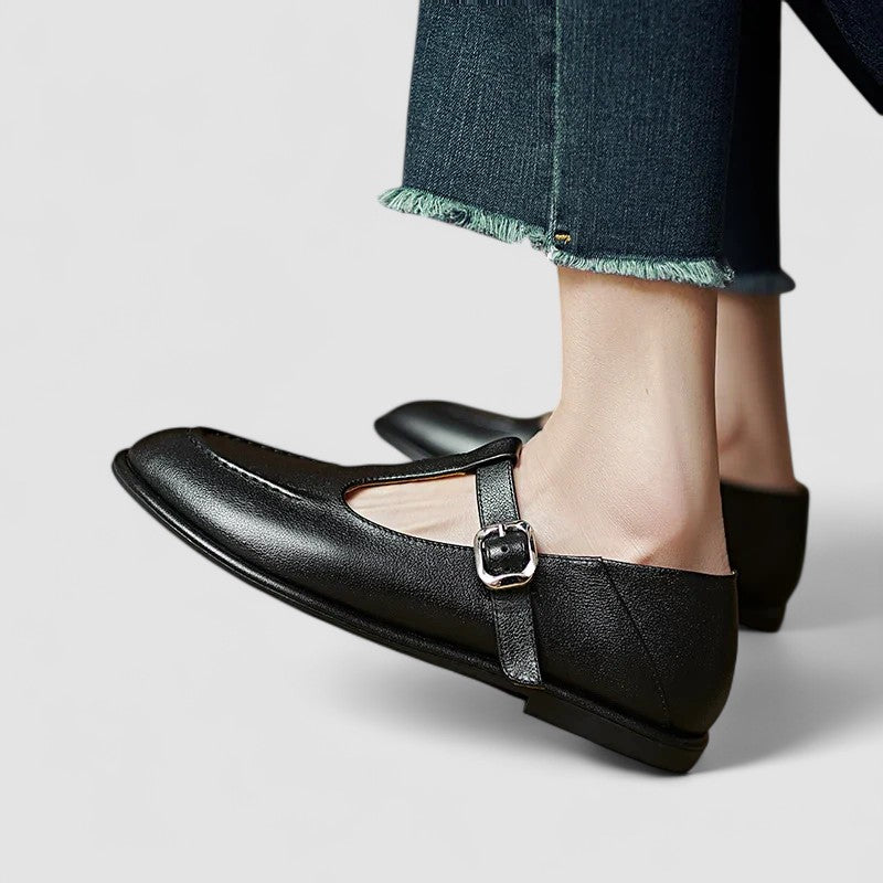 Beverly - Orthopedic Mary Jane Low Heel Shoes