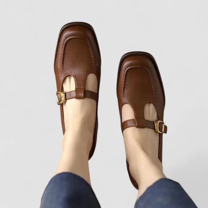 Donna - Orthopedic T-Strap Mary Jane Shoes