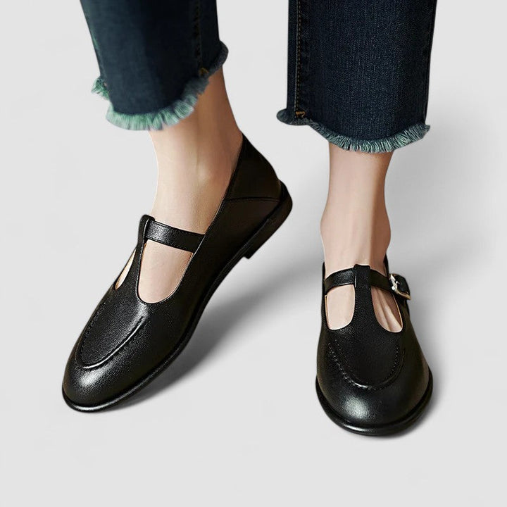 Beverly - Orthopedic Mary Jane Low Heel Shoes