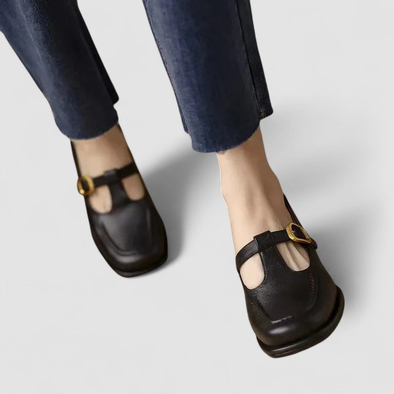 Donna - Orthopedic T-Strap Mary Jane Shoes