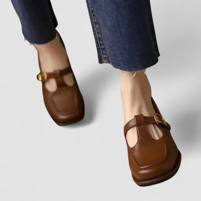 Donna - Orthopedic T-Strap Mary Jane Shoes