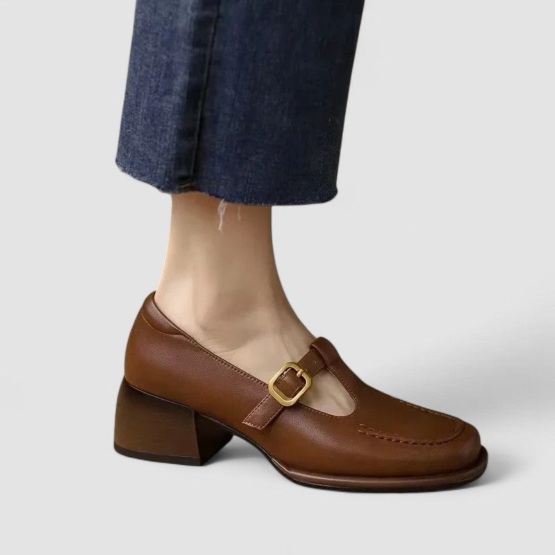 Donna - Orthopedic T-Strap Mary Jane Shoes