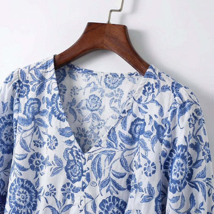 Keisha | Graceful V-Neck Floral